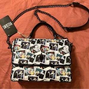 NWT Loungefly Disney Villains Club Crossbody Bag